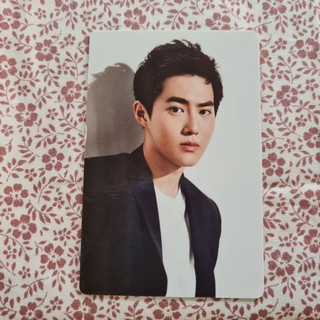 [แท้] โฟโต้การ์ด ซูโฮ Suho EXO 2016 Seasons Greetings Chinese ver. Photo Card