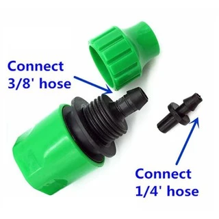 J5/7 ข้อต่อก็อกน้ำ ข้อต่อสวมเร็ว ข้อต่อเอนกประสงค์ รดน้ำต้นไม้ 4/7mm. 8/11mm.