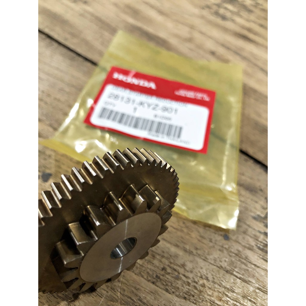 เฟืองสตาร์ท เฟืองสะพาน เฟือง2ชั้น (แท้) เวฟ125i(วาฬ) / เวฟ125i(LED) / MSX125 / MSX125 Sf (28131-KYZ-