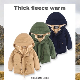 Thick fleece warm เสื่้อกันหนาวเด็ก