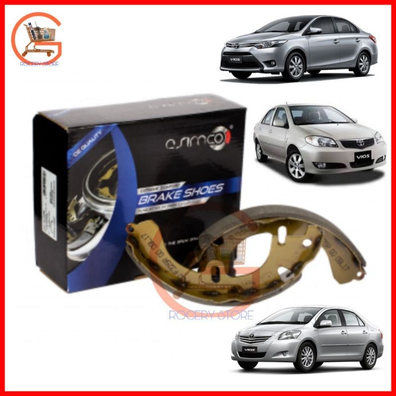 ผ้าเบรก ASIMCO Toyota Vios Ncp42 Ncp93 Ncp150