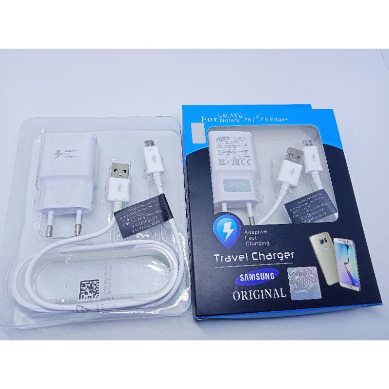 CHARGER - ORIGINAL CASAN SAMSUNG S7 FASTCHARGING สําหรับ SAMSUNG S7 S6 J1 J2PRIME J5 J6 J7 J7PRO