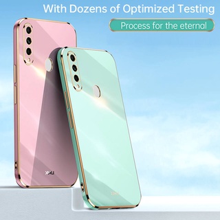 กรณี Huawei Y9 Prime 2019 ฝาครอบเคส Soft TPU Electroplating Back Cover Shockproof Huawei Y9Prime 2019 Phone Casing