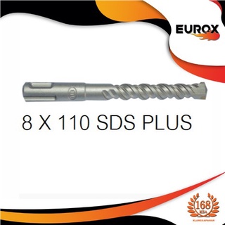 ดอกสว่านโรตารี่ เจาะคอนกรีต  EUROX รุ่น  8 x110 SDS PLUS (05-522-870)