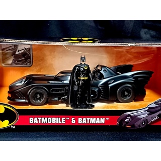 โมเดลรถแบทแมน โมเดลรถBatman โมเดลรถBatmobile *** JadaToys ของแท้ คัด A*** 1:24 มี figure EP1 ราคา โมเดลรถของขวัญ