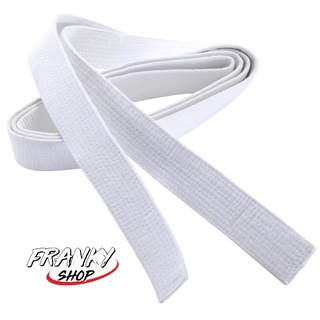 [พร้อมส่ง] สายคาดเอวผ้า สำหรับศิลปะการต่อสู้ Martial Arts Pique Belt 2.80m