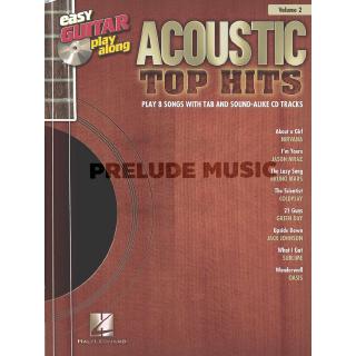 (โค้ดINCSM2Lลด70฿) ACOUSTIC TOP HITS Easy Guitar Play-Along Volume 2(HL00702569)