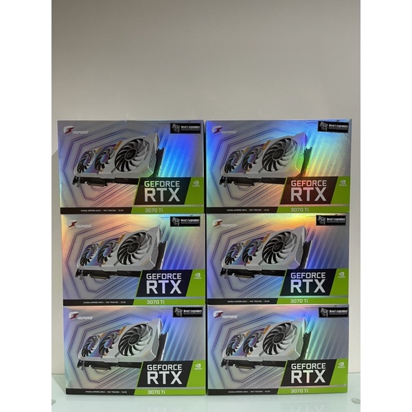 การ์ดจอ IGame GeForce RTX 3070 Ti Ultra W OC 8GB GDDR6X (มือสอง) ประกันไทย