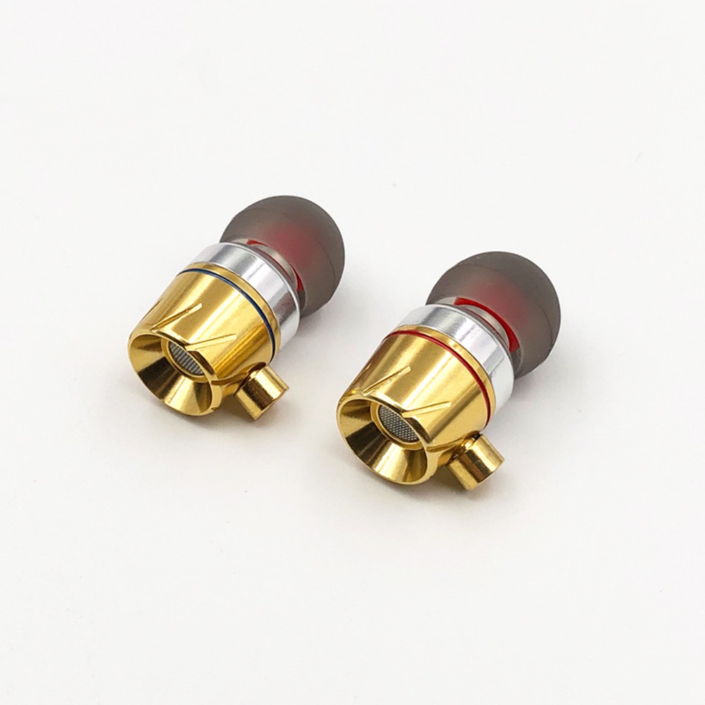 Fengru Diy Turbo หูฟัง 10 มม . Dynamic Driver Unit HiFi หูฟังชนิดใส ่ ในหู MMCX DetachCable