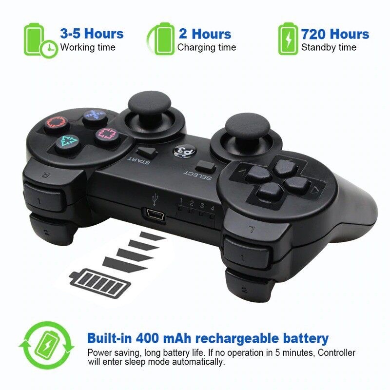 สายชาร์จ จอย PS3 Sony (mini usb ความยาว 1.8 เมตร) PS3 Charge Controller