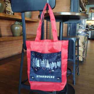 Starbucks Chirstmas Tote Bag ถุงผ้า​ สตาร์บัค​ คริสต์มาส