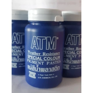 แม่สีน้ำพลาสติก ยี่ห้อ ATM ขนาด 100 กรัม มี 5 สี