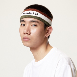 PAINKILLER เพนคิลเลอร์ ผ้าคาดผม เครื่องประดับผม แฟชั่นผู้ชาย / CUSHY HEADBAND / รุ่น 04-0-0900 / AW21