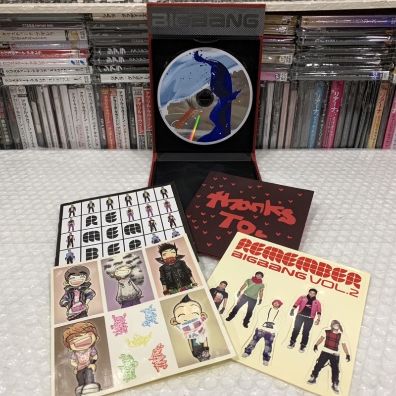 🛒 (พร้อมส่ง) CD ซีดีเพลง: BIGBANG / Big Bang — Remember [แผ่น Korea] booklet+sticker