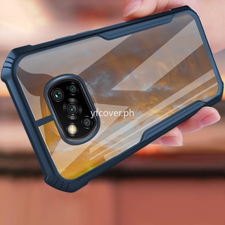 เคสโทรศัพท์มือถือแบบใส กันกระแทก สําหรับ Xiaomi POCO X3 GT X3 NFC M3 Pro 5G F3 Redmi Note 9s 10s 10 5G 9 8 Pro Max