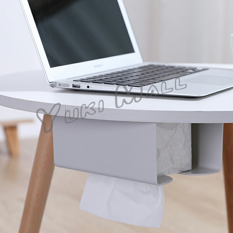 Yuki กล่องทิชชู่ติดผนัง มีแผ่นกาวติดยึดผนัง ไม่ต้องเจาะผนังWall Mounted Tissue Box - รูปที่ 4