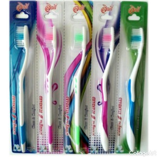 แปรงสีฟันลิลลี่ขนแปรงนุ่มแพค5ด้าม