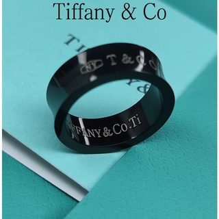 Tiff any &amp; Co. แหวนเงิน ขนาดกลาง 1837