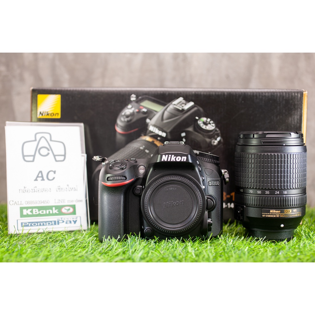 NIKON D7200+18-140 ED VR มือสอง