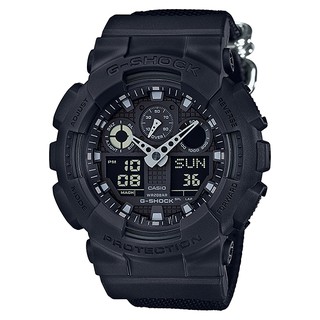 G-SHOCK นาฬิกาข้อมือผู้ชาย รุ่น GA-100BBN-1ADR - สีดำ