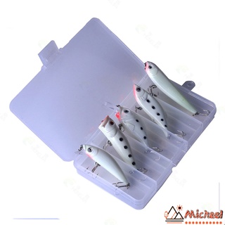 【MC】ชุดเหยื่อปลอม รูปดวงตา 3d พร้อมกล่อง สําหรับตกปลา 5 ชิ้น 10 ชิ้น