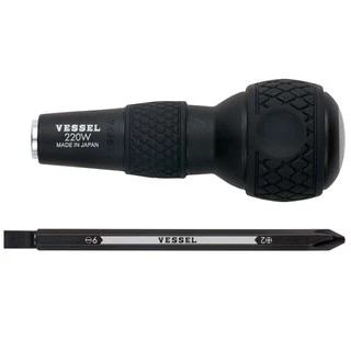 Vessel ไขควงบอลสลับ รุ่น 220W-62 คุณภาพเยี่ยม MADE IN JAPAN แท้100% ออกใบกำกับภาษีได้