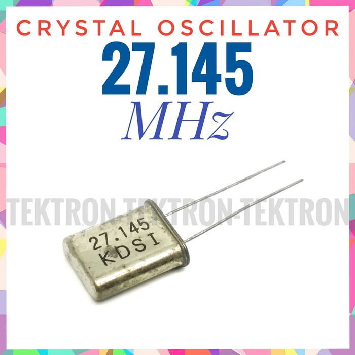 KDS Daishiku Crystal oscilator 27.145MHz xtal osculator 27.145 MHz 27