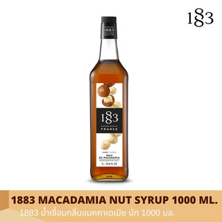 1883 น้ำเชื่อมกลิ่นแมคคาเดเมีย นัท 1000 มล.(1883 MACADAMIA NUT FLAVORED SYRUP 1000 ml.)