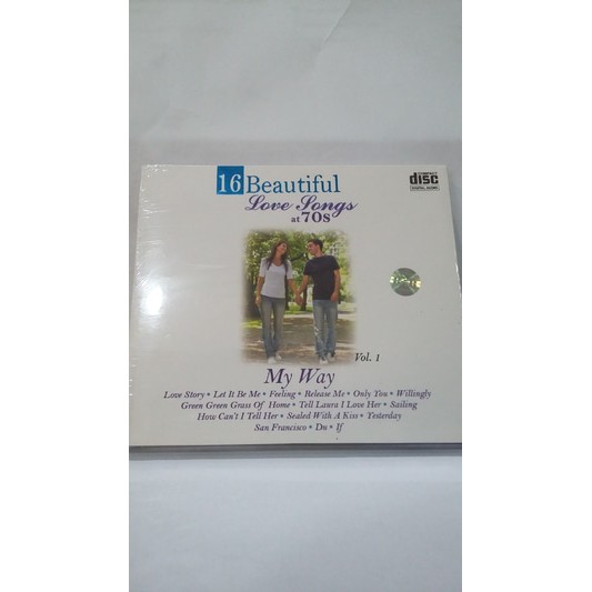 ซีดี ORIGINAL 16 BEAUTIFUL LOVE SONGS AT 70S VOL. 1