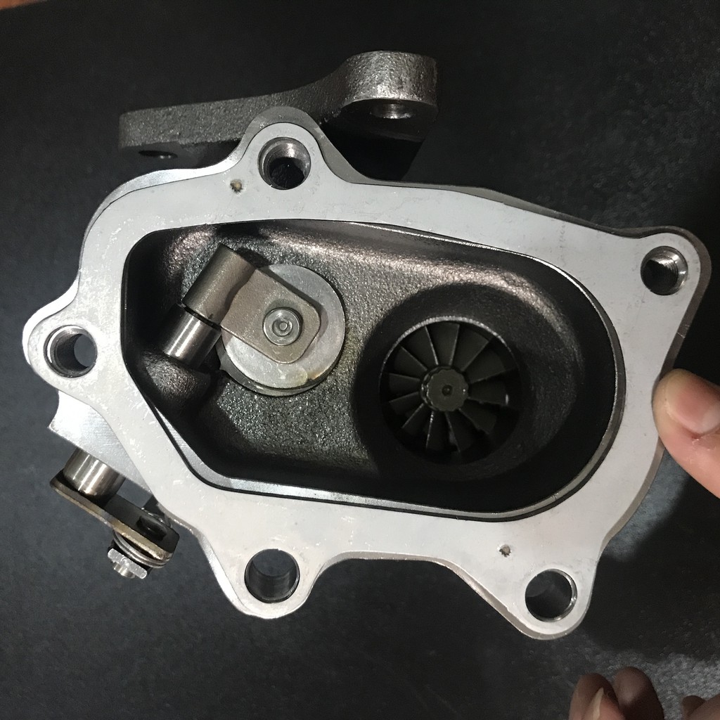 SUBARU TD04 RHF5 VF22 VF48 SINGLE SCROLLA TURBO OUTLET โลหะ GASKET 3LAYER 1.5 มม.