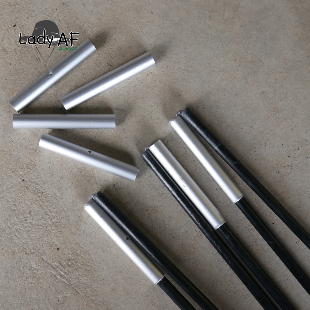 อะไหล่เต็นท์ (ข้อต่อ เสา ขา) อุปกรณ์เสริมเต็นท์ ขนาด 7 mm.