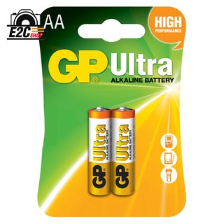 GP ALKALINE ULTRA AA 1.5V แพค2