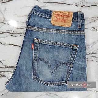 กางเกงยีนส์ Levis ของแท้ From Europe รุ่น507 เอว34 ยาว31 ขาม้าเล็ก ซิป Made in POLAND (B15)