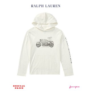 RALPH LAUREN COTTON JERSEY HOODED T-SHIRT