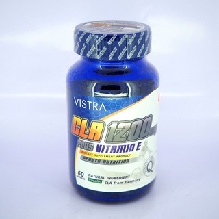 Vistra CLA 1200mg Plus Vitamin E ( 60 แคปซูล )