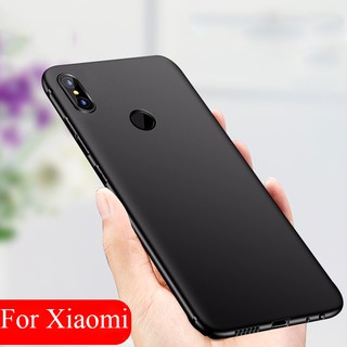 Xiaomi MIX3 MIX2S MIX2 MIX MAX3 MAX2 MAX F1 CC9  CC9E 9 9SE Pro TPU case สีดำ เคส มือถือเคส เคสสำหรับ เคสซิลิโคน