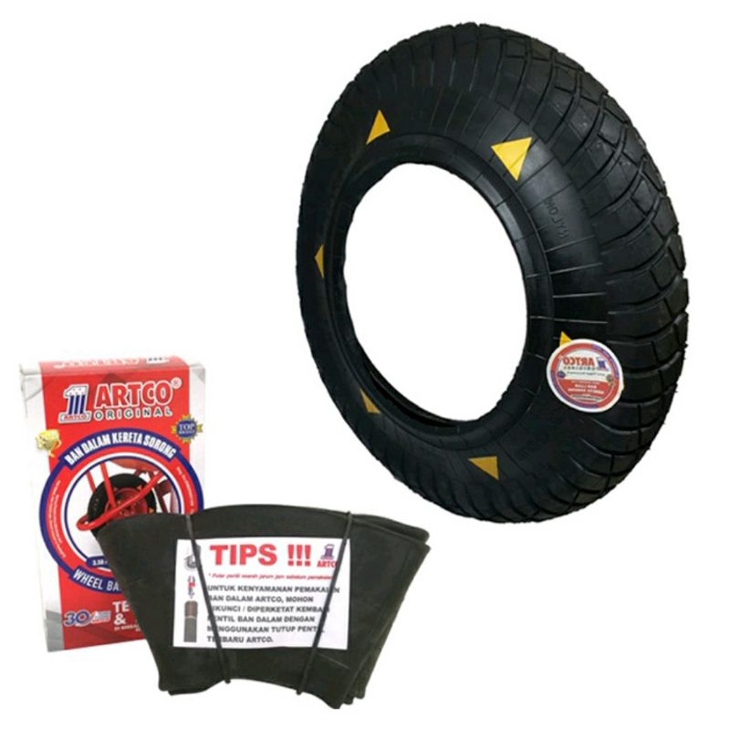 🇵​🇷​🇴​🇲​🇴​ ชุดยางนอก Arko + ยางใน Artco Wheelbarrow