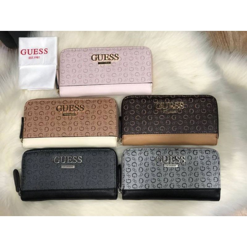 GUESS FACTORY WOMEN'S LONG WALLET กระเป๋าสตางค์ใบยาว