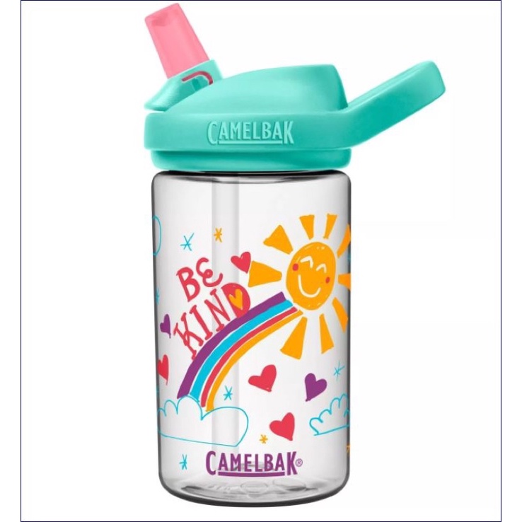 Camelbak Eddy Kid's BPA-Free Bottle 12oz - Flamingos on Ice DC'd .4L 