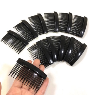 หวีสับเล็ก สีดำ เก็บผมเรียบร้อย น้ำหนักเบาสบาย Hair Comb