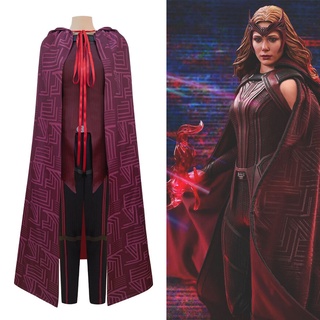 ชุดคอสเพลย์แม่มด Be The Center Of Attention Attention At Your Next Role-playing Party With This Scarlet Witch