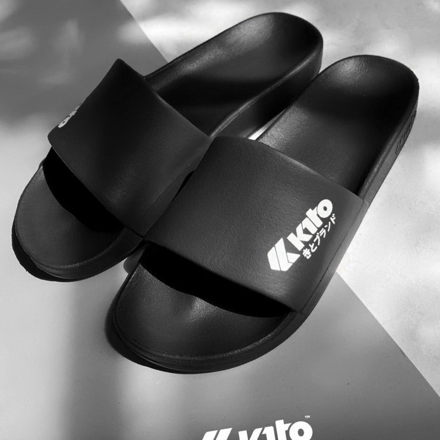 รองเท้าแตะแบบสวมผู้ชาย รองเท้าแตะผู้ชาย kito AH98