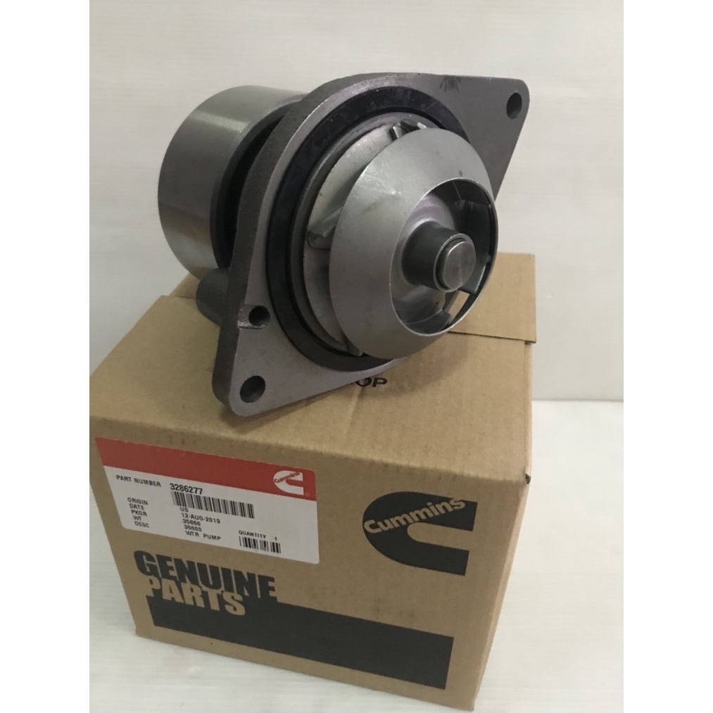 WATER PUMP 6754-61-1100  Komatsu Cummin ปั๊มน้ำ  WA200-6 WA250-6 Excavator PC195-8 PC200-8 PC220-8 P