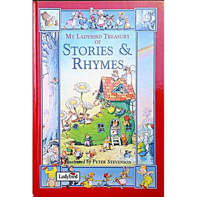 hk87-2 My Ladybird Treasury of Stories and Rhymes หนังสือมือสอง ปกแข็ง นิทาน