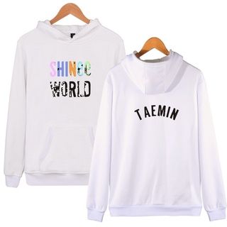 Bf style SHINee เสื้อฮู้ดดี้ ผ้าฝ้าย แบบสวมหัว ลายคอนเสิร์ต kpop taemin min ho sudadera สําหรับผู้ชาย JZ