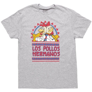 Isaac Morris Breaking Bad Los Pollos Hermanos men Short Sleeve cotton Graphic gildan Tee Pattern customization