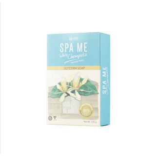 O-Spa สบู่กลีเซอร์รีน กลิ่นดอกจำปี 95% Natural SPA ME Glycerin Soap - White Chempaka 125g