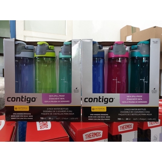 ขวดน้ำ Contigo Autoseal Spill-Proof Water Bottles