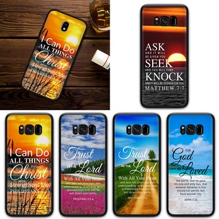 เคสซิลิโคนนิ่ม ลายท่อนพระคัมภีร์ 36FVD สําหรับ Samsung A10 A20 A30 A10S A20S A30S A40S A50 A50S A70 A71