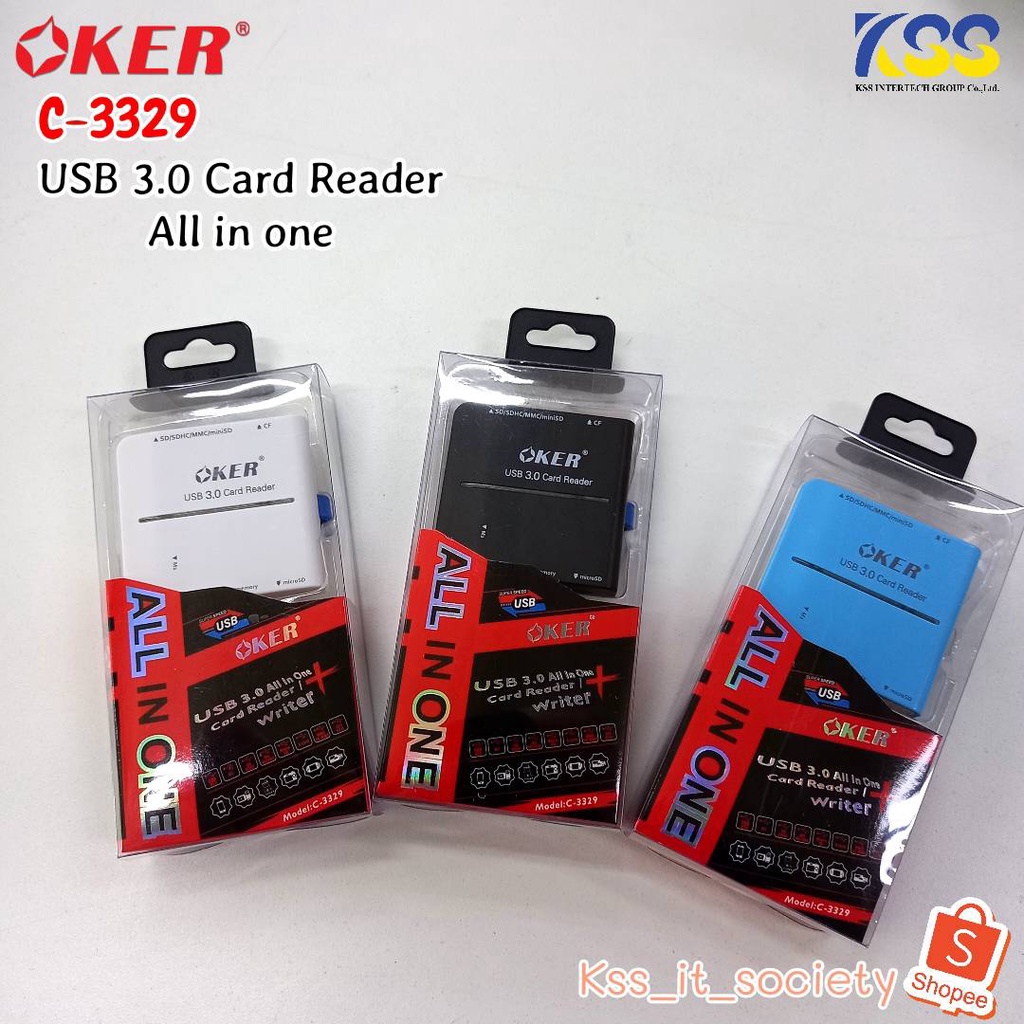 OKER C-3329 Card Reader USB3.0